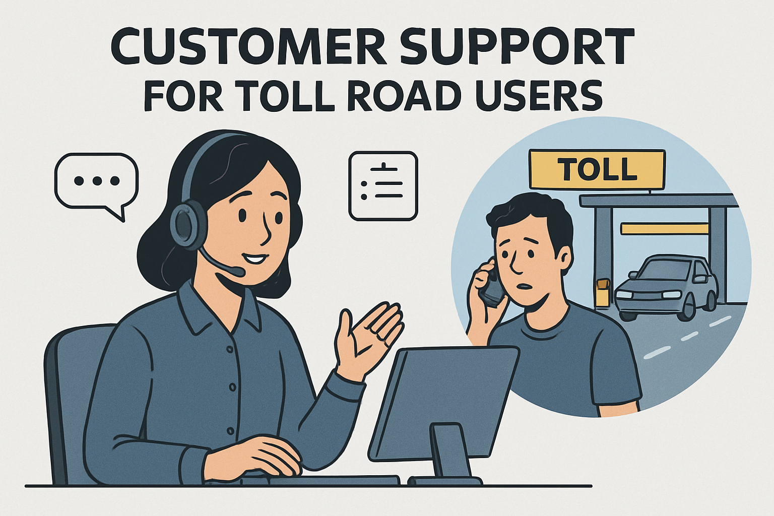 Customer Support for Toll Road Users